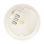 Zenitech - Couvercle DCL pour Boîte Applique Ø80mm - Prise DCL Intégrée 2 P+T 6A 250V - Installation Simplifiée et Sécurisée - C
