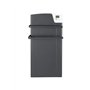 Sèche-serviette électrique Majorque soufflant 1400w gris ardoise