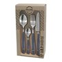 Couverts Pradel essentiel Colorfull Gris Métal 20 Pièces