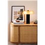 Atmosphera Créateur d'Intérieur - Lampe Cylindrique Jody - Lampe à Poser Vintage pour Chambre, Salon, Bureau - Abat-jour en Verr