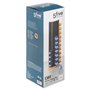 Five - Porte Capsules Expresso Rotatif en Bambou et Métal Noir capacité 60 Capsules