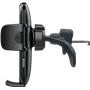 Support Voiture Ventilation Maintien berceau ajustable Noir Bigben