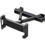 Support Voiture Appui-tête Maintien clip ajustable Noir Bigben