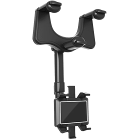 Support Voiture Rétroviseur Maintien clip ajustable Noir Bigben