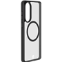 Coque renforcée Magnet Samsung Galaxy S25 Edge AIR Frost 3m Noire + Garantie à vie Force Case