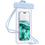 Pochette Etanche Universel Renforcée IPX8 Bleue + Garantie à vie Force Case