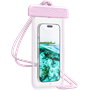 Pochette Etanche Universel Renforcée IPX8 Rose + Garantie à vie Force Case