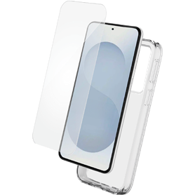 Pack 2 en 1 Coque Samsung Galaxy S25 Edge Souple Transparente + Protège écran 2.5D + SmartFrame™ - Certifié GRS Bigben