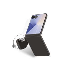 Pack Protège-écran CeramicShield Samsung Galaxy Z Flip 7 + 2 Protège Lentilles + Garantie à vie - Certifié GRS Force Glass