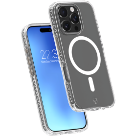 Coque renforcée Magnétique MagSafe iPhone 16 Pro Max AIR XTREM 4m Norme Militaire MIL-STD 810G Transparente + Garantie à vie For