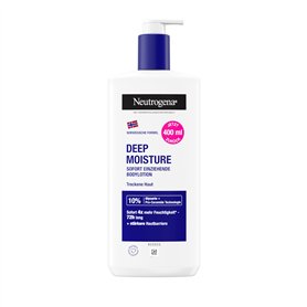 Neutrogena Formule norvégienne Deep Moisture - Lotion corporelle immédiatement absorbante (400 ml) pour plus d'hydratation sur p