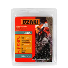OZAKI - Chaîne Tronçonneuse .3/8" LP (Low Profile) - Jauge 1