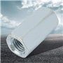 Écrou long en acier au carbone, accouplement à tige longue galvanisé écrou hexagonal allongé M18 * 55 * 26 pièces de rechange po