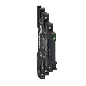 Schneider Electric - Harmony Relay RSL - relais PCB embrochable monté sur embase - 1OF - 6A - 24VACDC - RSL1PVBU