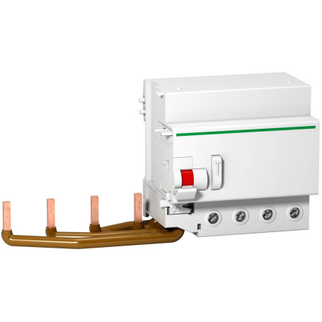 Schneider Electric - Acti9 iC120 Vigi C120 - bloc différentiel - 4P - 300mA - type AC - instantané - A9N18543