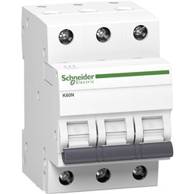 Schneider A9K01310 Disjoncteur K60N 3P 10 A B Caractéristique 6 kA