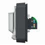Schneider Electric - Mureva Styl - Prise RJ45 cat 6A blindé STP FTP - composable - IP55 IK07 - gris - MUR35038