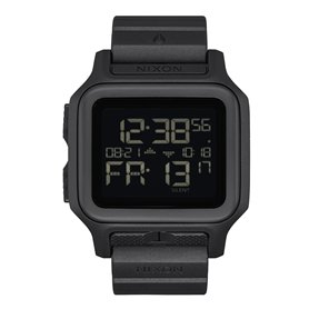 Nixon Mixte Numérique Automatique Japonais Montre avec Bracelet en Polycarbonate A1170-001-00