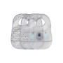 VERTBAUDET Lot de 3 bavoirs plastifiés avec récupérateur assortis ours TU