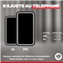 Shapeheart Innovation française, Support Telephone vélo magnétique pour Potence, avec Pochette détachable imperméable. Support T