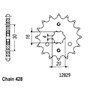 Pignon de sortie de boite Sifam pour Moto Kawasaki 125 KMX 1986 à 1998 14 dents pas 428 Neuf