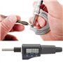 001 mm 0 25 mm Unité de support de tête de micromètre électronique Convert