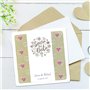 Aladine - Tampon Mariage - Support En bois - Réalisation Invitation et Faire Part de Mariage - Scrapbooking et Carterie Créative