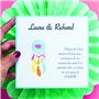 Aladine - Tampon Mariage - Support En bois - Réalisation Invitation et Faire Part de Mariage - Scrapbooking et Carterie Créative