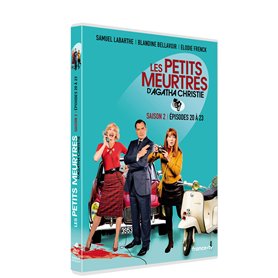 COFFRET LES PETITS MEURTRES D'AGATHA CHRISTIE - SAISON 2 - EPISODES 20 A 23 - BOITIER SIMPLE - DVD
