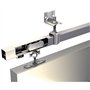 MANTION SA Monture Fixation sur Chant 2 Galets Delrin-Vis d'accrochage M10-Capacité/porte: 40 kg-235D