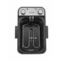 2L en Inox – Thermostat réglable 130-190°C – Couvercle avec hublot – Cuve amovible – 3000