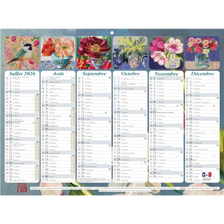 Exacompta - 34382E - Calendrier Sophie Adde avec illustrations - 29