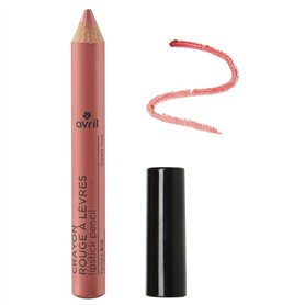 Avril - Crayon Rouge à Lèvres Bio - 100% d'Origine Naturelle - Fabriqué en France - Diamètre 10