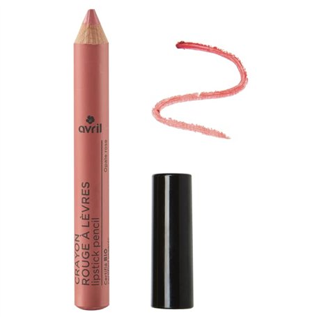 Avril - Crayon Rouge à Lèvres Bio - 100% d'Origine Naturelle - Fabriqué en France - Diamètre 10