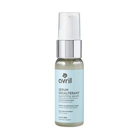 Avril - Sérum Désaltérant Bio - Acide Hyaluronique - Hydratation Durable de la Peau - Tous Types de Peaux - 99% d'Origine Nature
