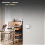 Kit Interrupteur Commande Sans Fil ni Pile avec Adaptateur Douille E27 Connectée - Fonctionne avec Energie Cinétique - Télécomma
