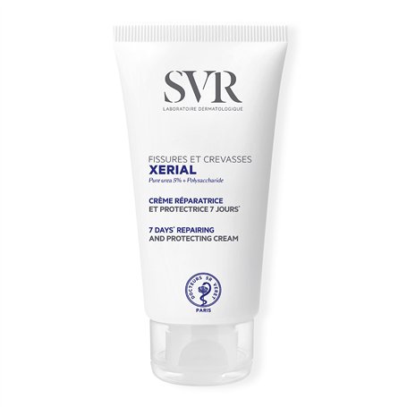 SVR - Xérial Fissures & Crevasses - Crème réparatrice 7 jours - Pour pieds et mains très secs