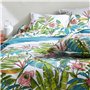 Linnea Taie d'oreiller 65x65 cm Coton Sumatra Bleu Paon