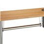 Etagère de Cuisine Porte ustensiles et essuie-Tout en Bambou - 51 x 21 cm