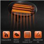 Outsunny chauffage extérieur radiant infrarouge électrique mural chauffage d'appoint sans CO₂ 3 modes 650/1300/2000 W certifié I