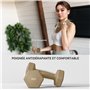 SPORTNOW Ensemble d'haltères hexagonaux total 12 kg avec mallette, lot de 6 haltères courts de gym, 1 kg - 3 kg avec revêtement 