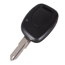 Coque Clé pour Renault Clio Espace Kangoo Laguna Master Megane Twingo - Plip clé télécommande 1 Bouton Lame Phonillico®