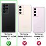 PHONILLICO Protection Caméra pour Samsung Galaxy S23 Ultra [Lot de 2] Verre Trempé Lentille Appareil Photo Arrière Film Protecti