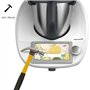 PHONILLICO Verre Trempé pour Vorwerk Thermomix TM6 [Pack de 2] Film Protection Ecran Resistant Vitre Protecteur Anti Rayure