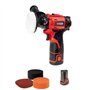 Polisseuse - Sur batterie - Batterie lithium-ion 12V 2000 mAh (x2) - KS TOOLS - 515.4760F - Polisseuse voiture 12V