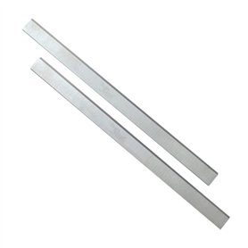 DIAMWOOD - 2 X Fers de Rechange pour Raboteuse ou Dégauchisseuse | Lames de Rabot Réaffutables | 410 x 30 x 3 mm | Outil de Trav