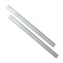 DIAMWOOD - 2 X Fers de Rechange pour Raboteuse ou Dégauchisseuse | Lames de Rabot Réaffutables | 410 x 30 x 3 mm | Outil de Trav