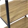 HOME DECO FACTORY - HD7437 - Portant à Vêtement en Acier, Mobilier, Meuble, Portemanteau, Entrée, Black