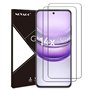 NOVAGO Compatible avec Realme C75 4G/ Realme 14x 5G -Pack de 2 Films Protection écran en Verre trempé Solide 9H (Transparent)