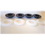 Clips Oeillets de Fixations de Tapis pour Toyota Lexus Honda (Kit de 4 = 8 Pièces) Oeillets Attache Tapis Accroche Tapis de Sol 